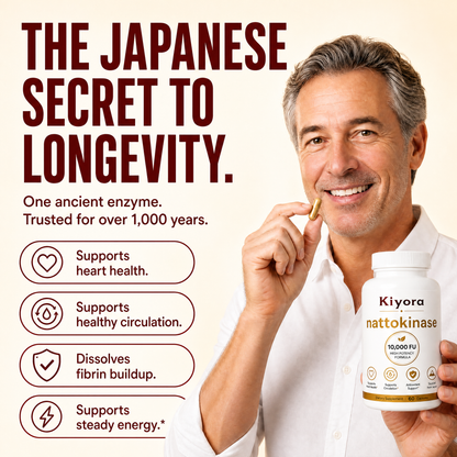 Nattokinase Capsules - Naturally Supports Clear Arteries