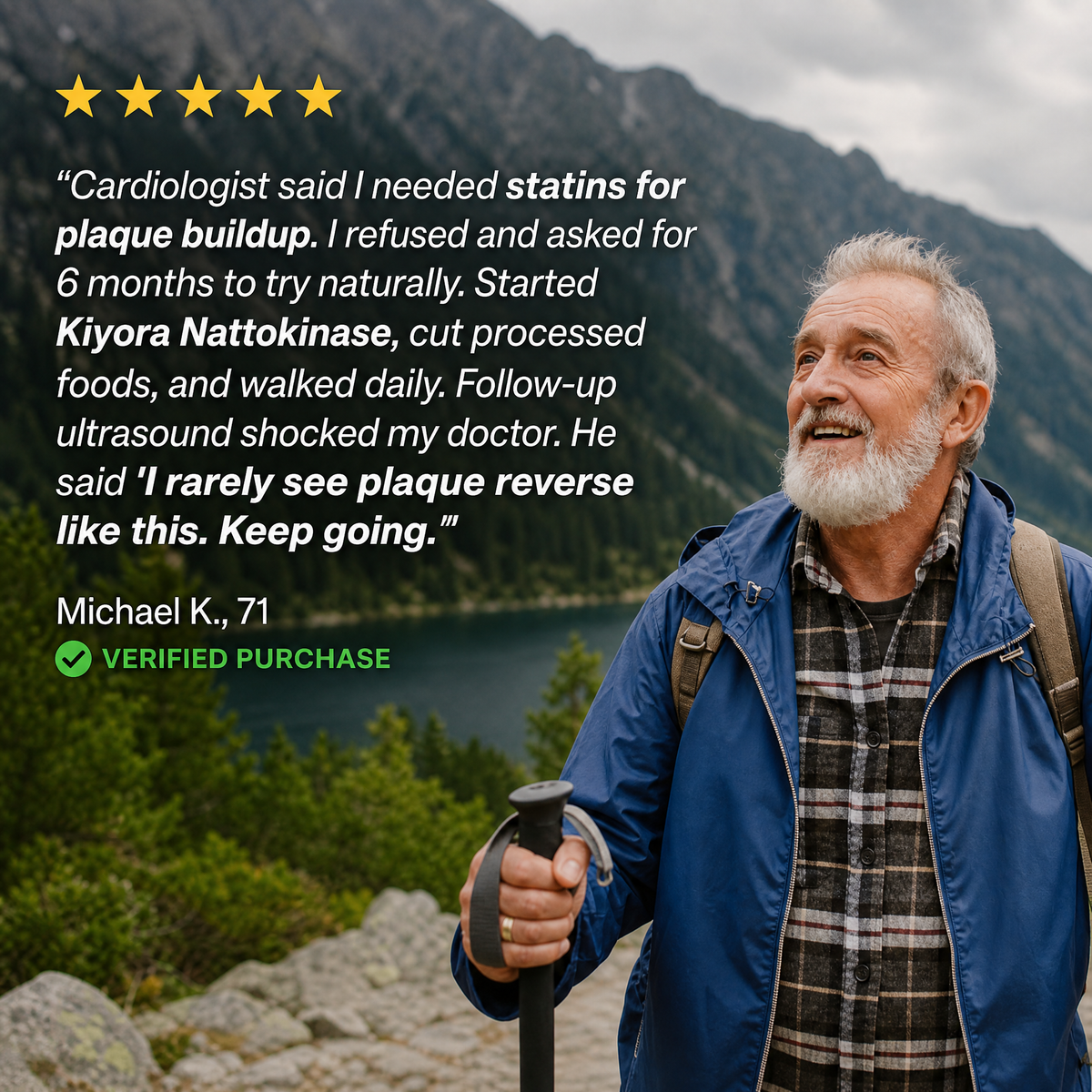 Nattokinase Capsules - Naturally Supports Clear Arteries
