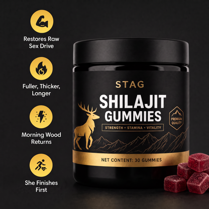 Stag® Shilajit Gummies