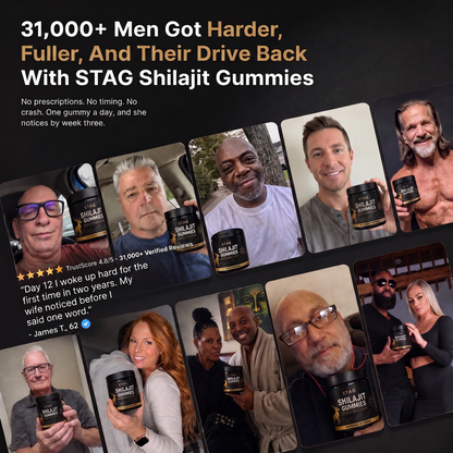 Stag® Shilajit Gummies